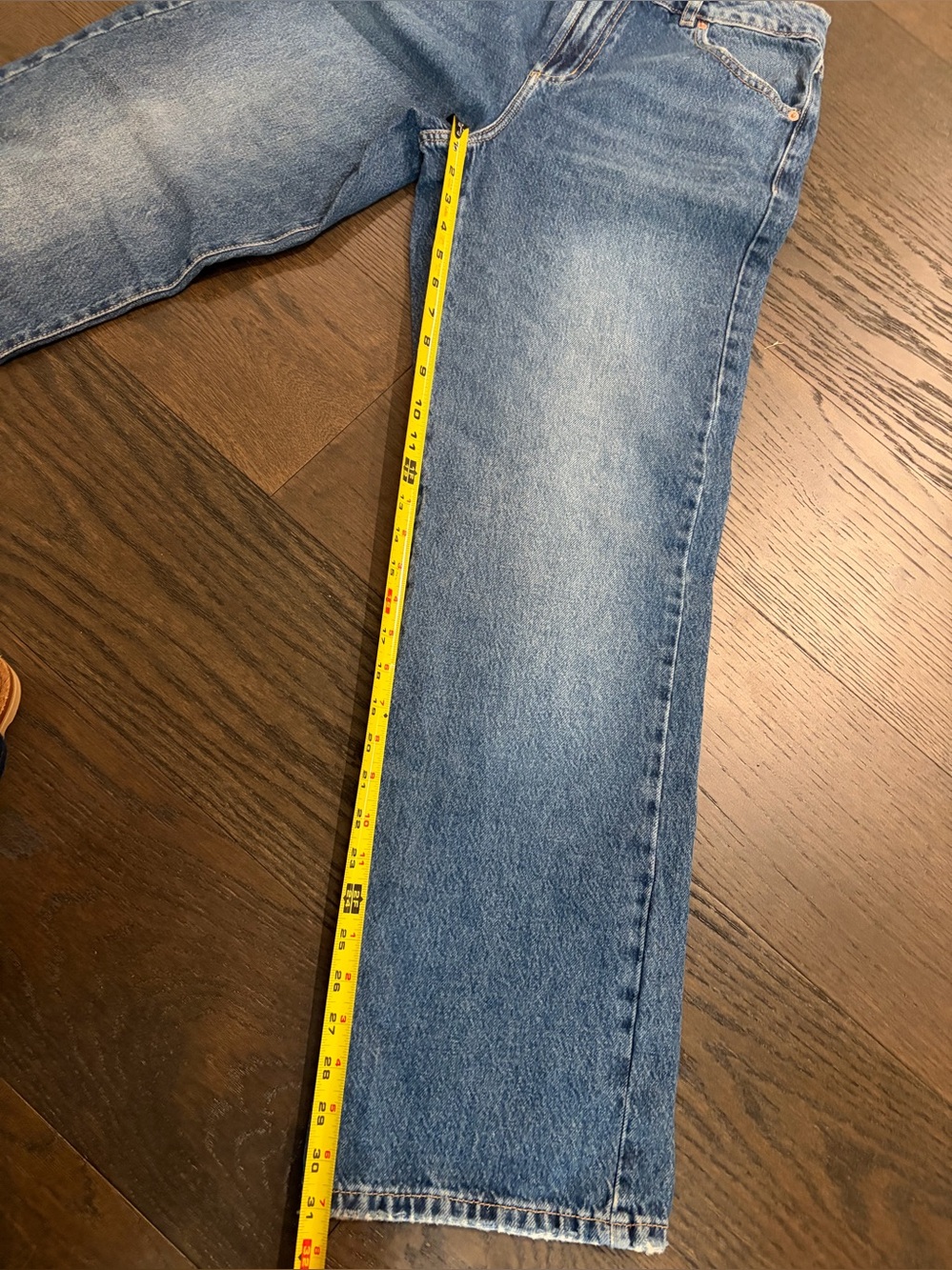 NWT Garage “90’s Straight Jeans” in Charlie Blue. Size 29 (9) - Picture 9 of 10